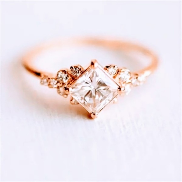 Diamonds & Jules Jewelry - Rose Gold Square Ring